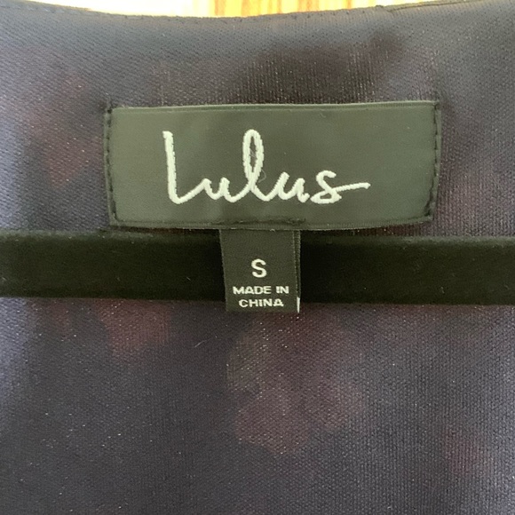 Lulus Shifting Dear Dress Size Small Cold Shoulder 3/4 Sleeves. Party Dress - Picture 6 of 9